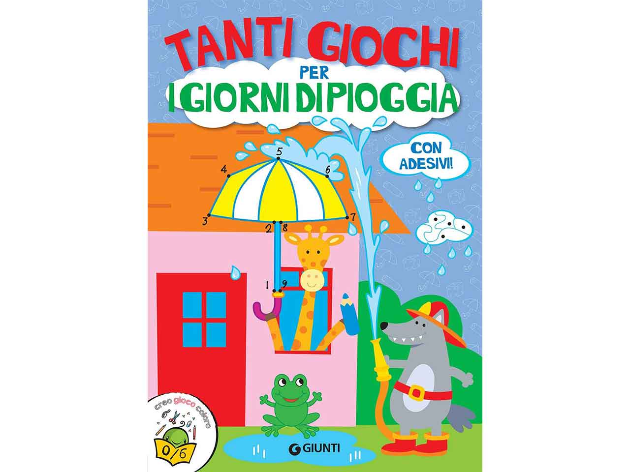 Libro tanti giochi giorni pioggia