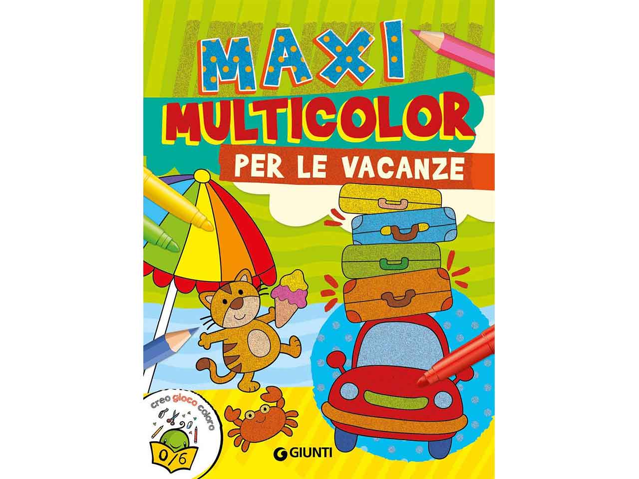 Libro maxicolor per le vacanze