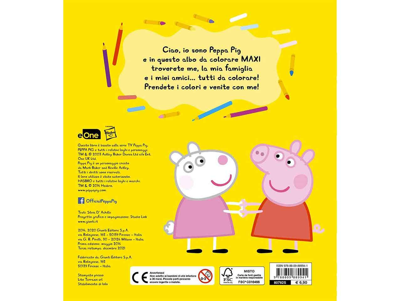 Libro peppa maxicolor