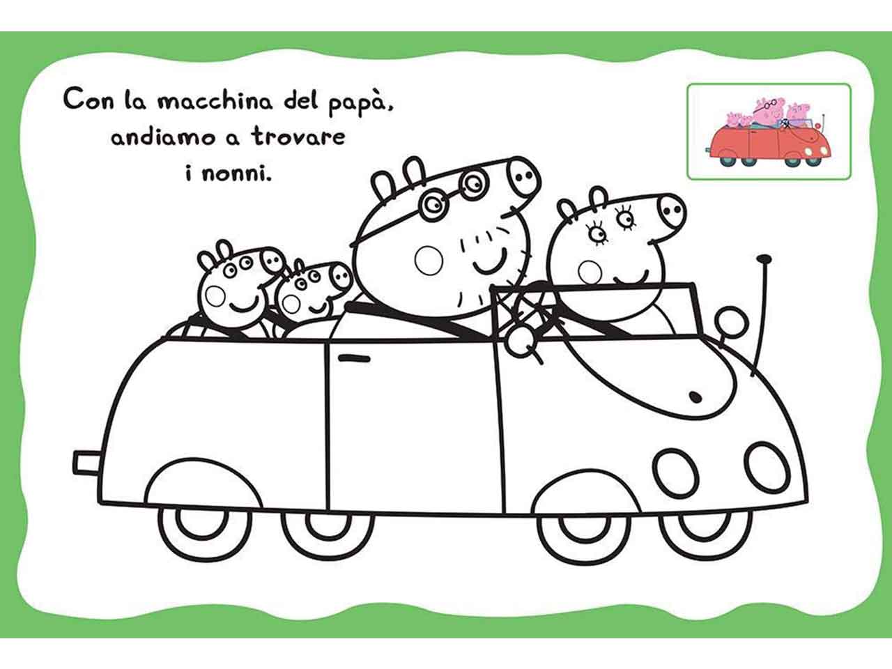 Libro colora con peppa