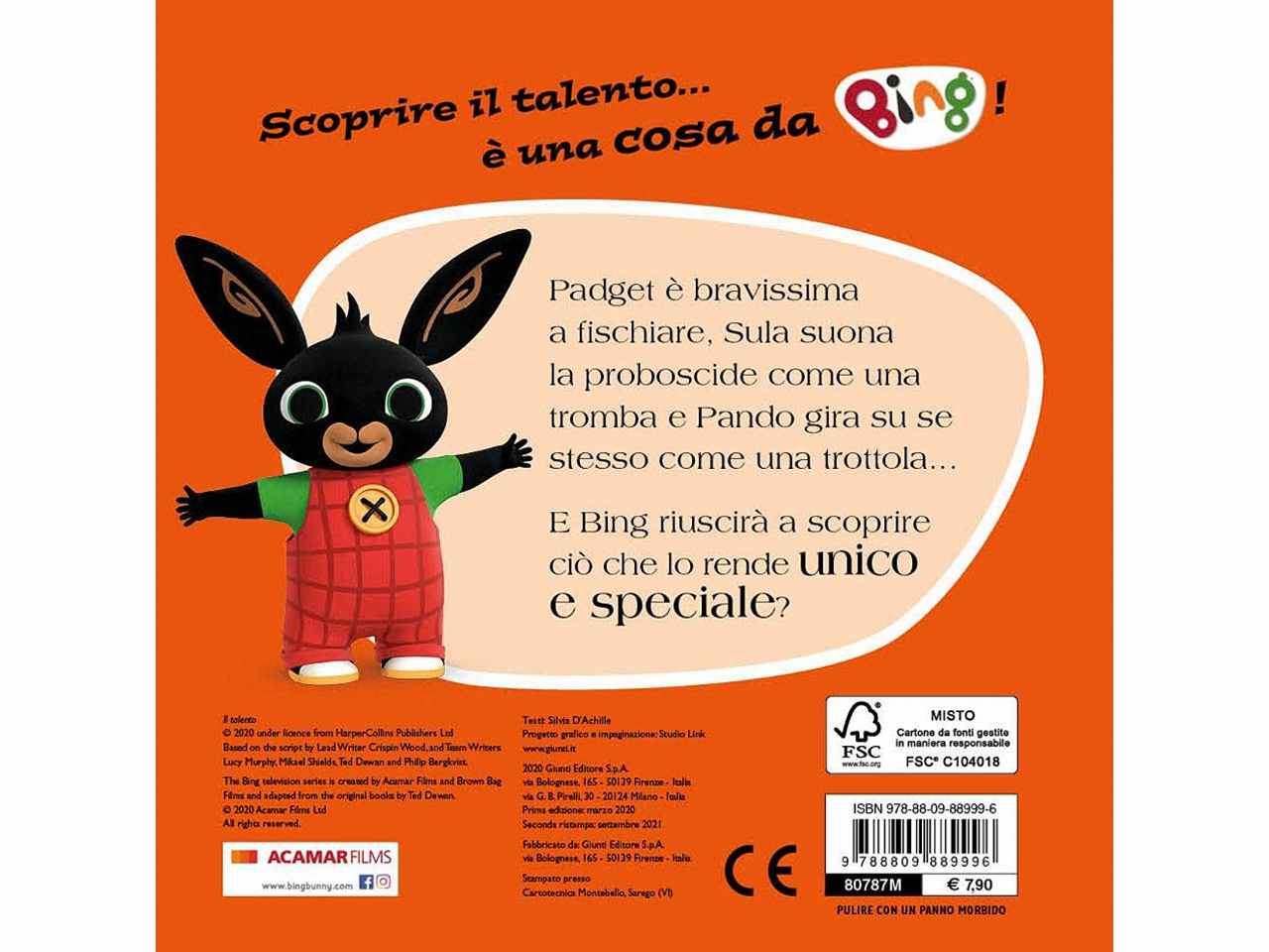 Libro bing il talento