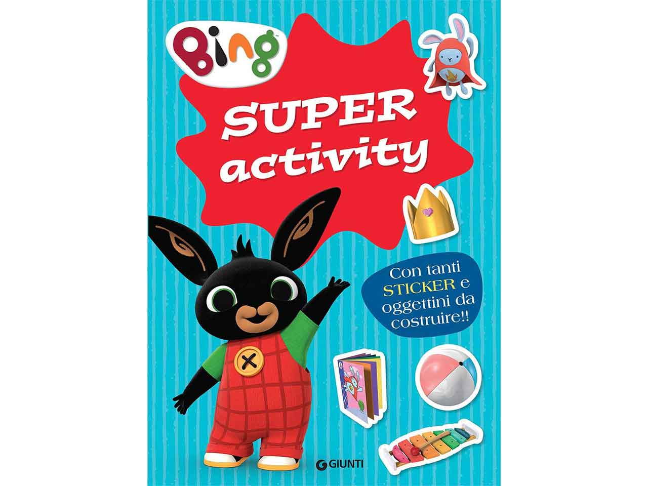 Libro bing super activity con stickers