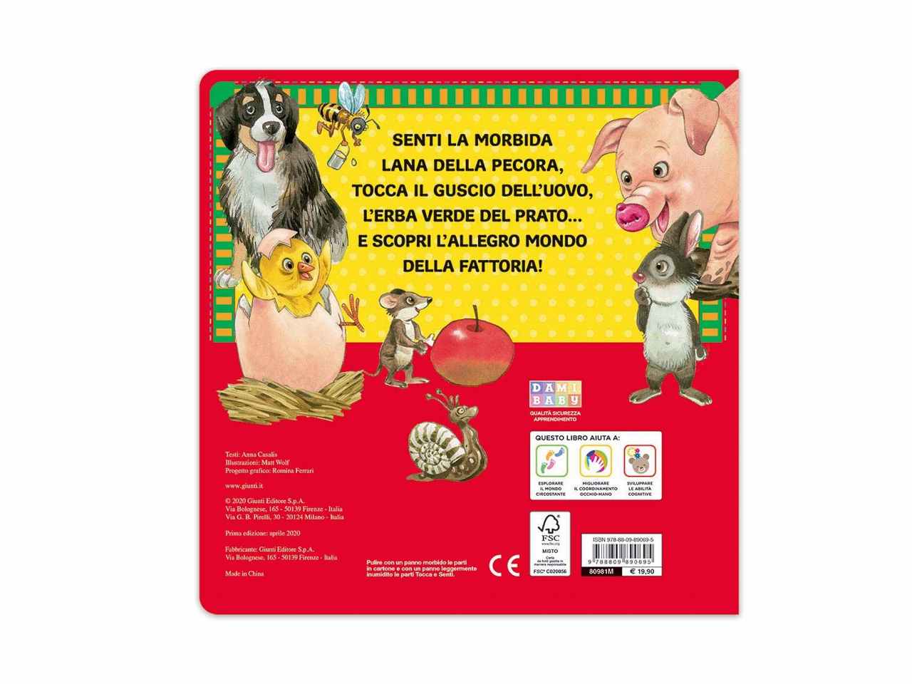 libro tocca e senti maxi fattoria