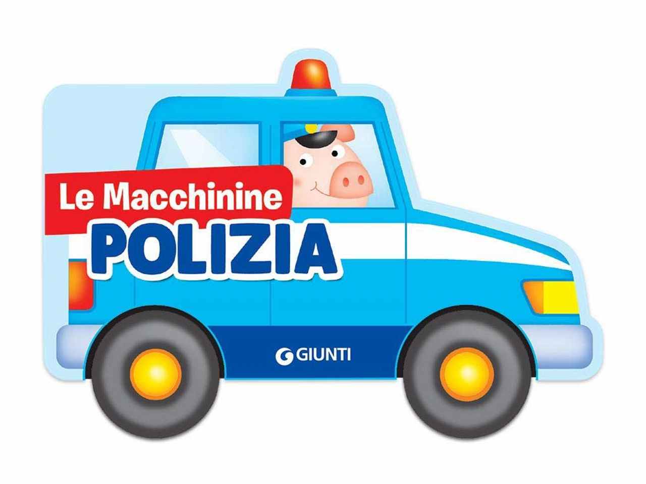 Libro macchinine polizia