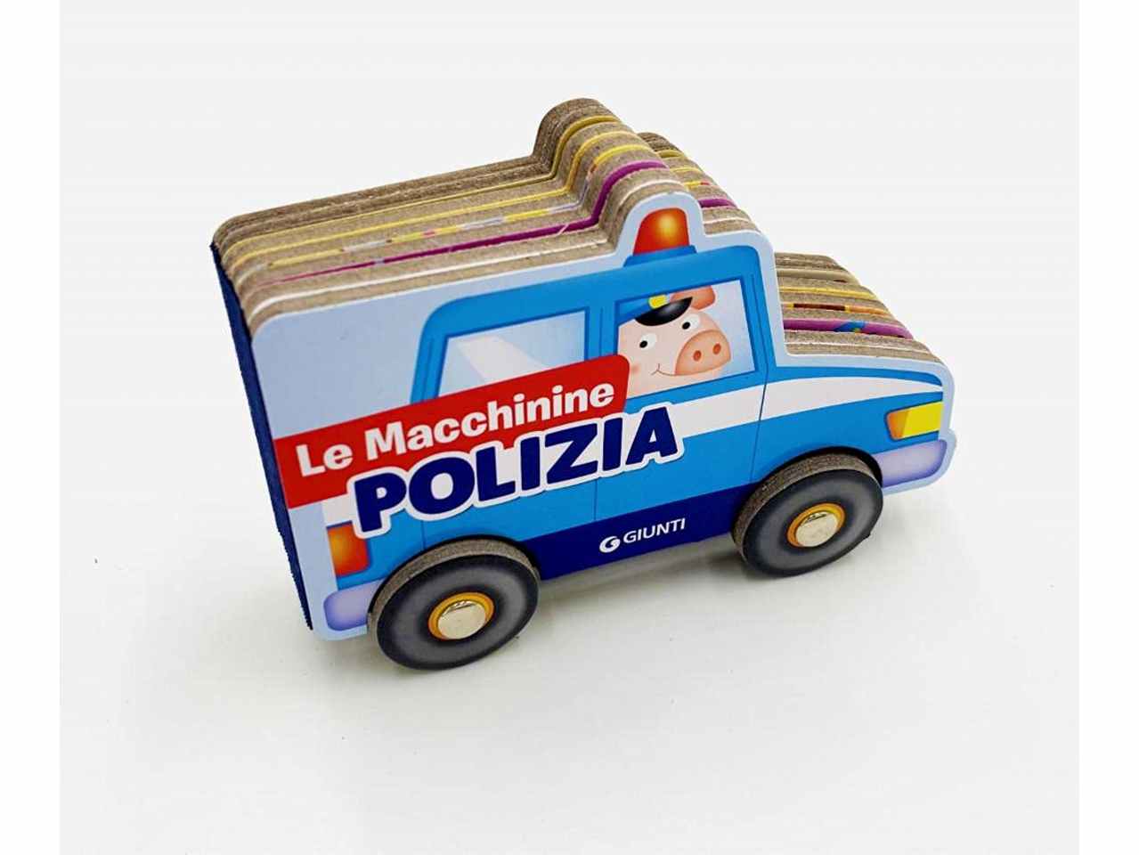 Libro macchinine polizia