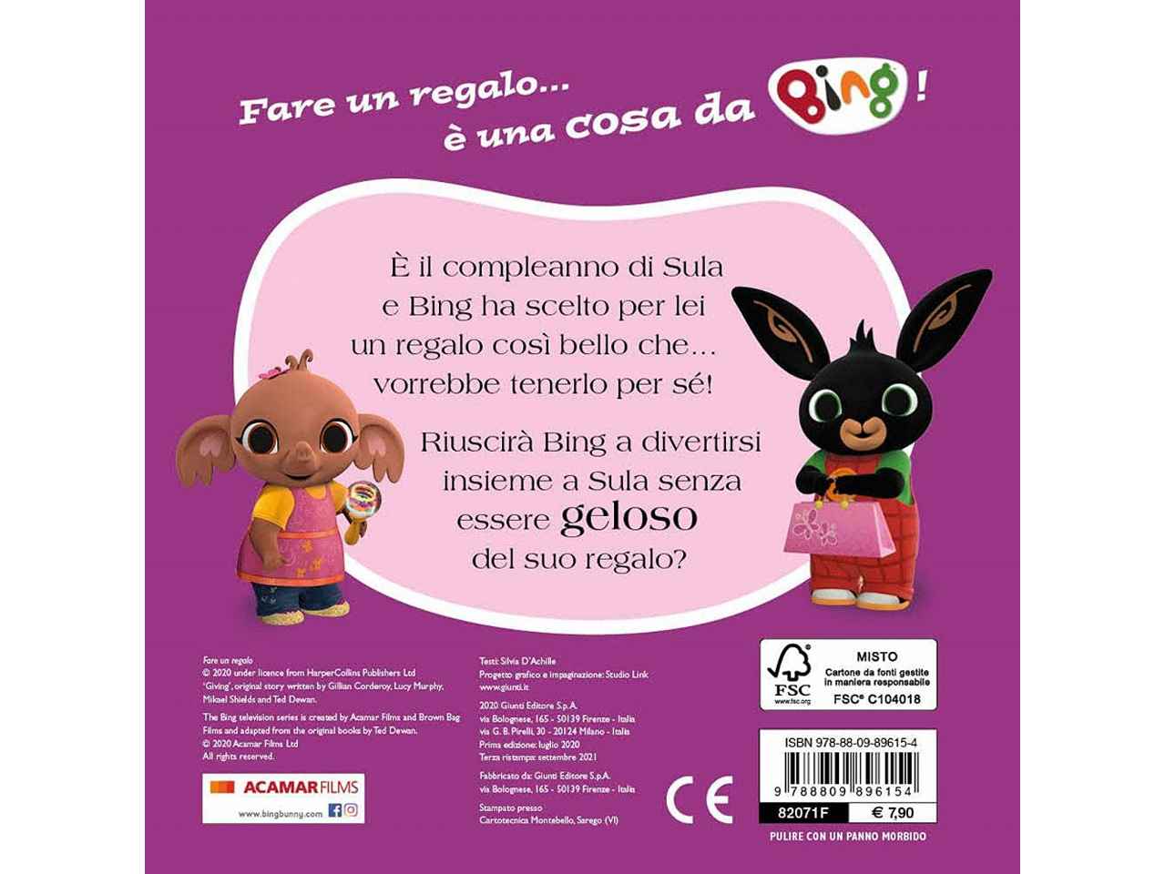 Libro bing fare un regalo