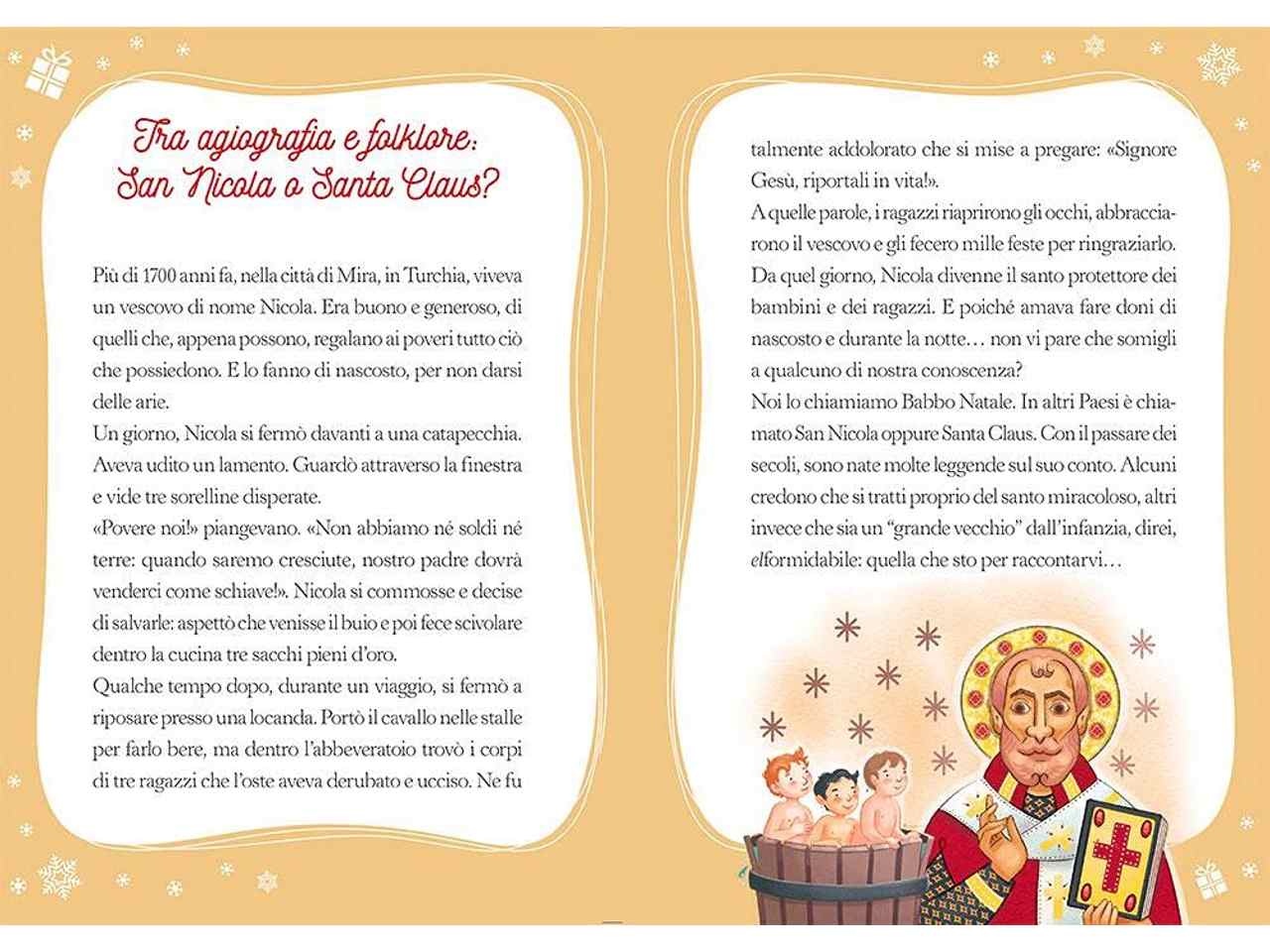 Libro vera storia di babbo natale
