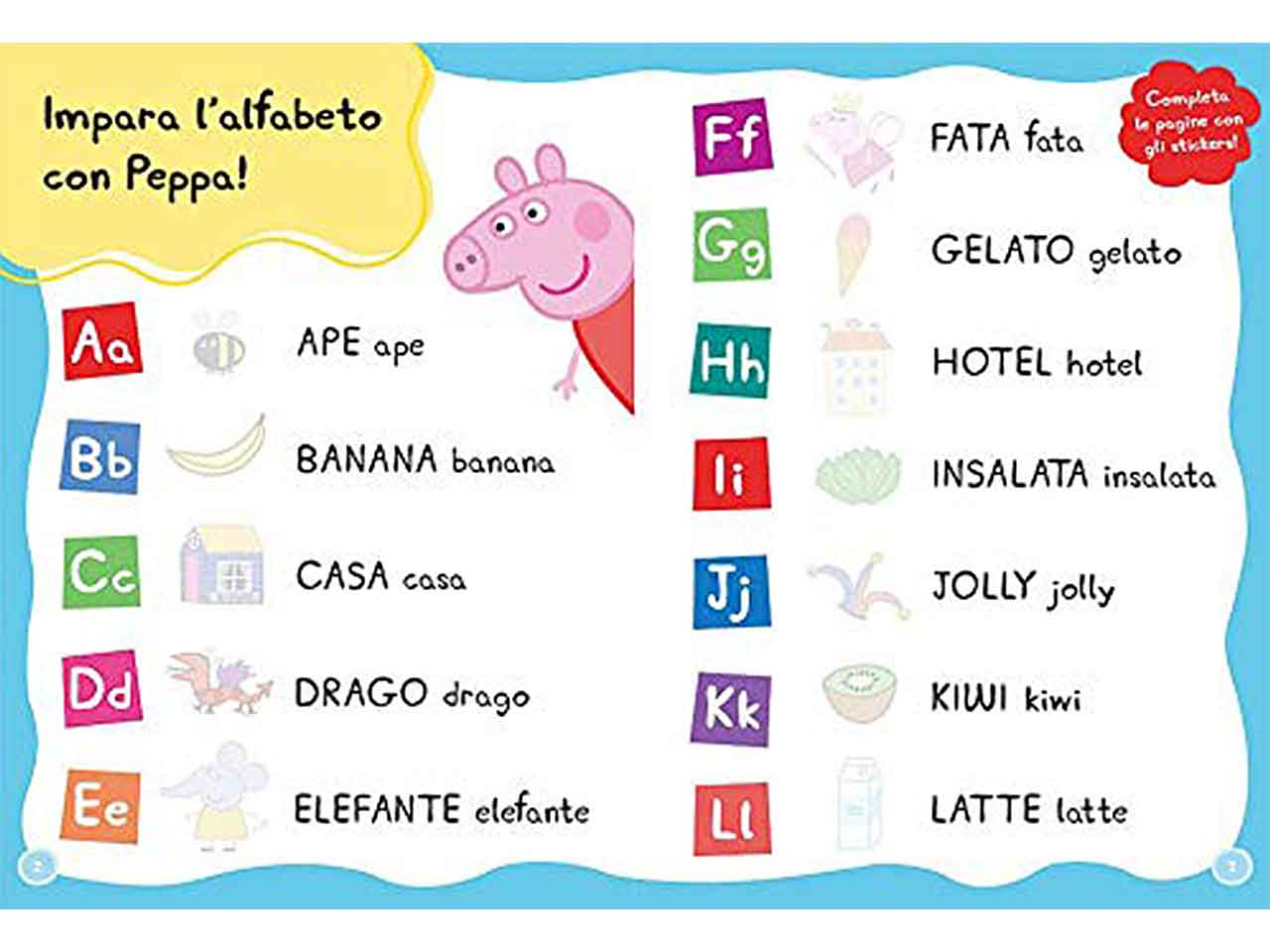 Libro gioca e impara con peppa