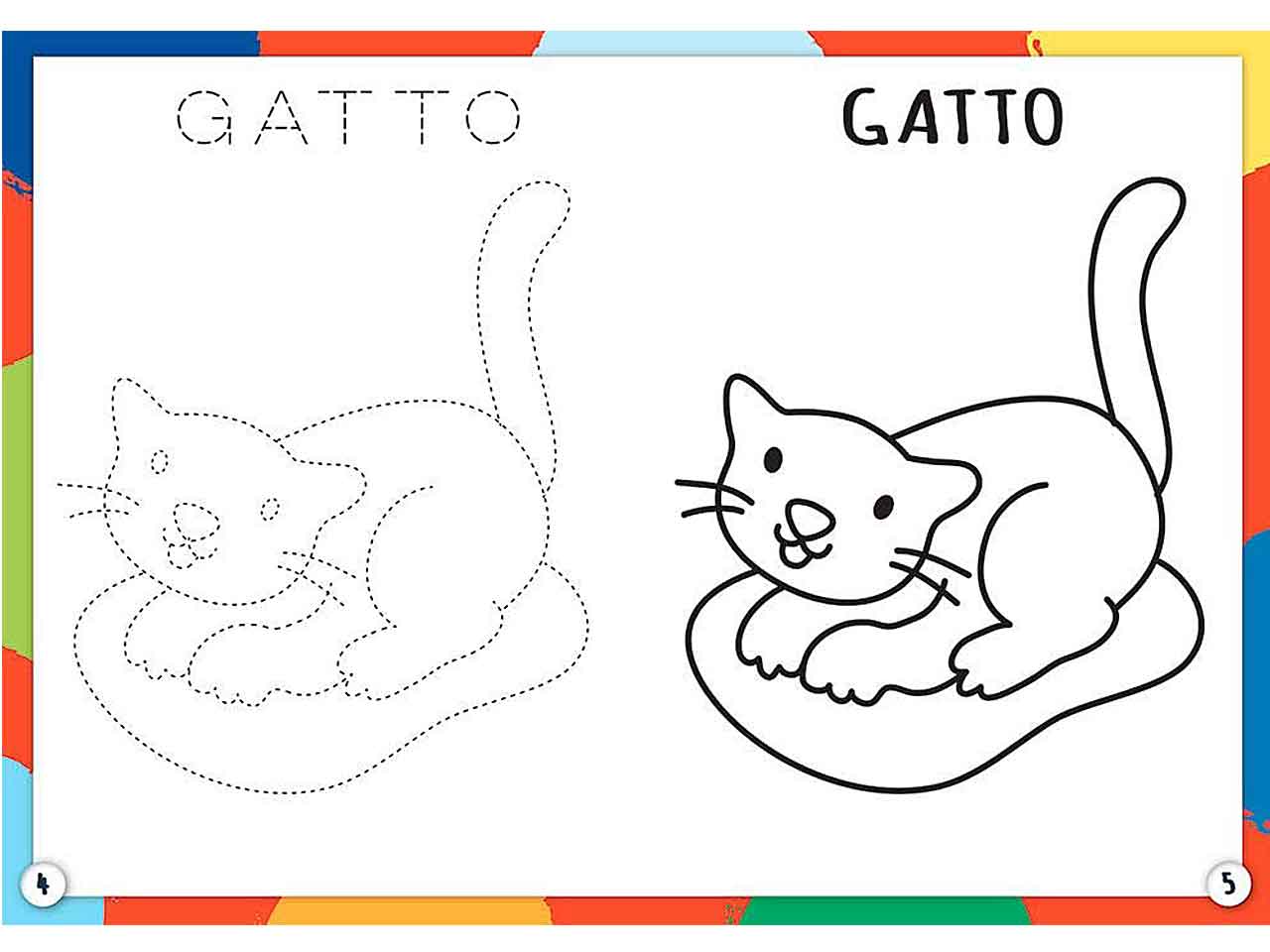 Libro colora facile animali