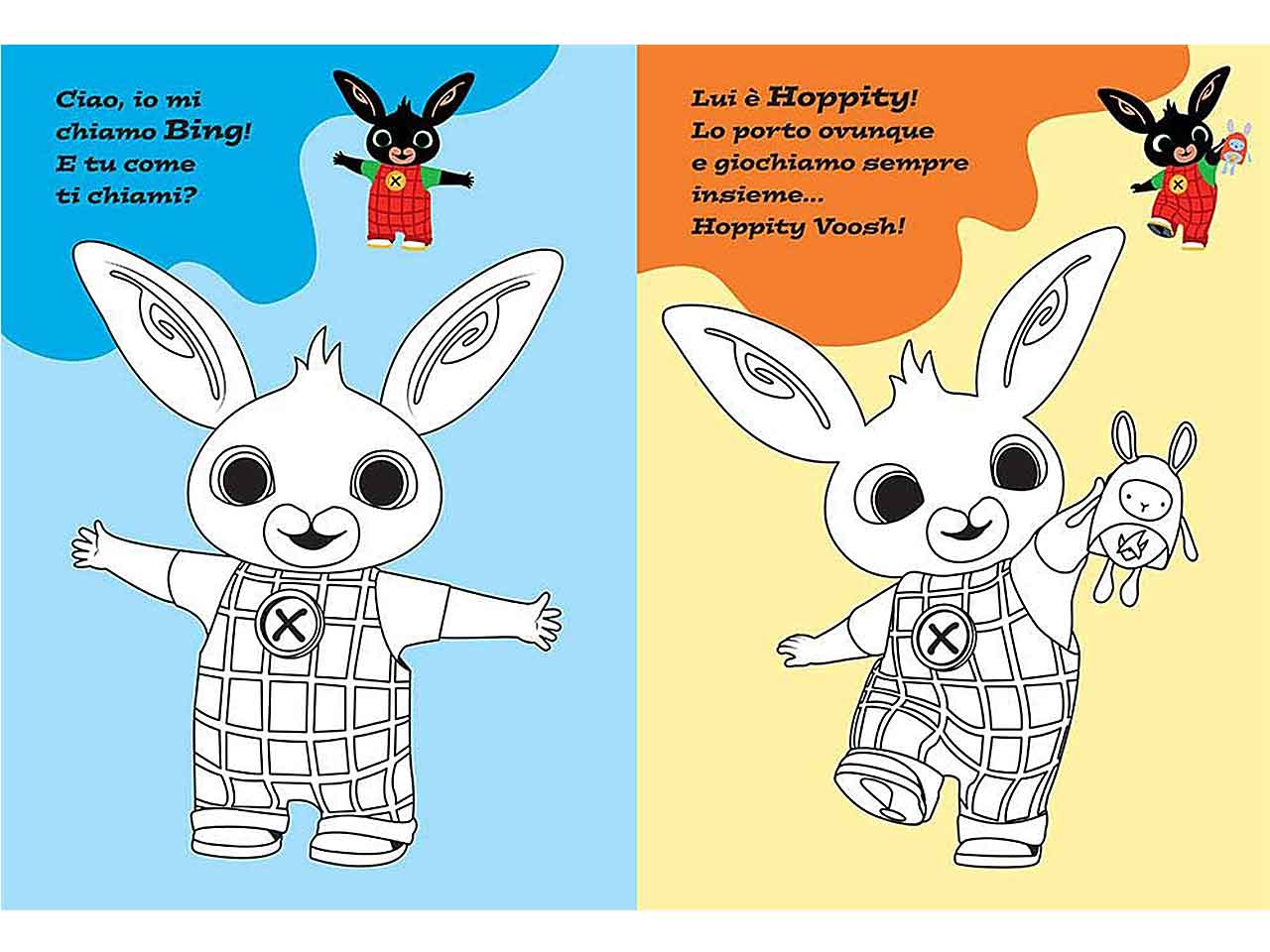 Libro bing albo color