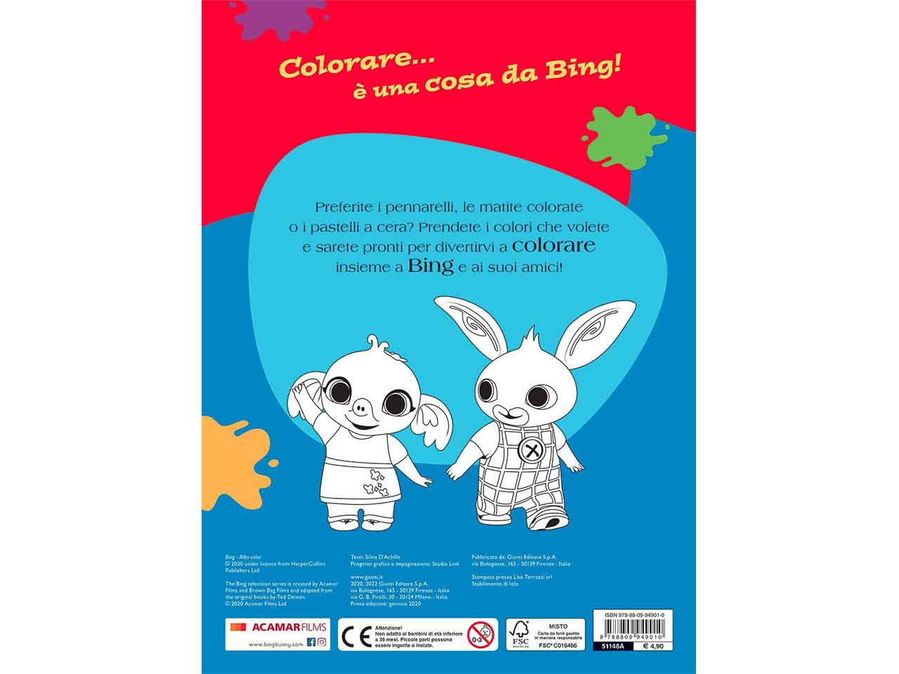 Libro bing albo color