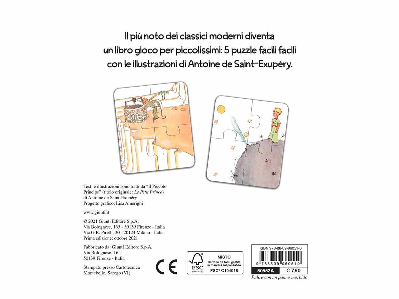 libro piccolo principe puzzle