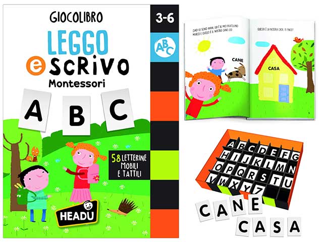 Montessori giocolibro leggo e scrivo it83099