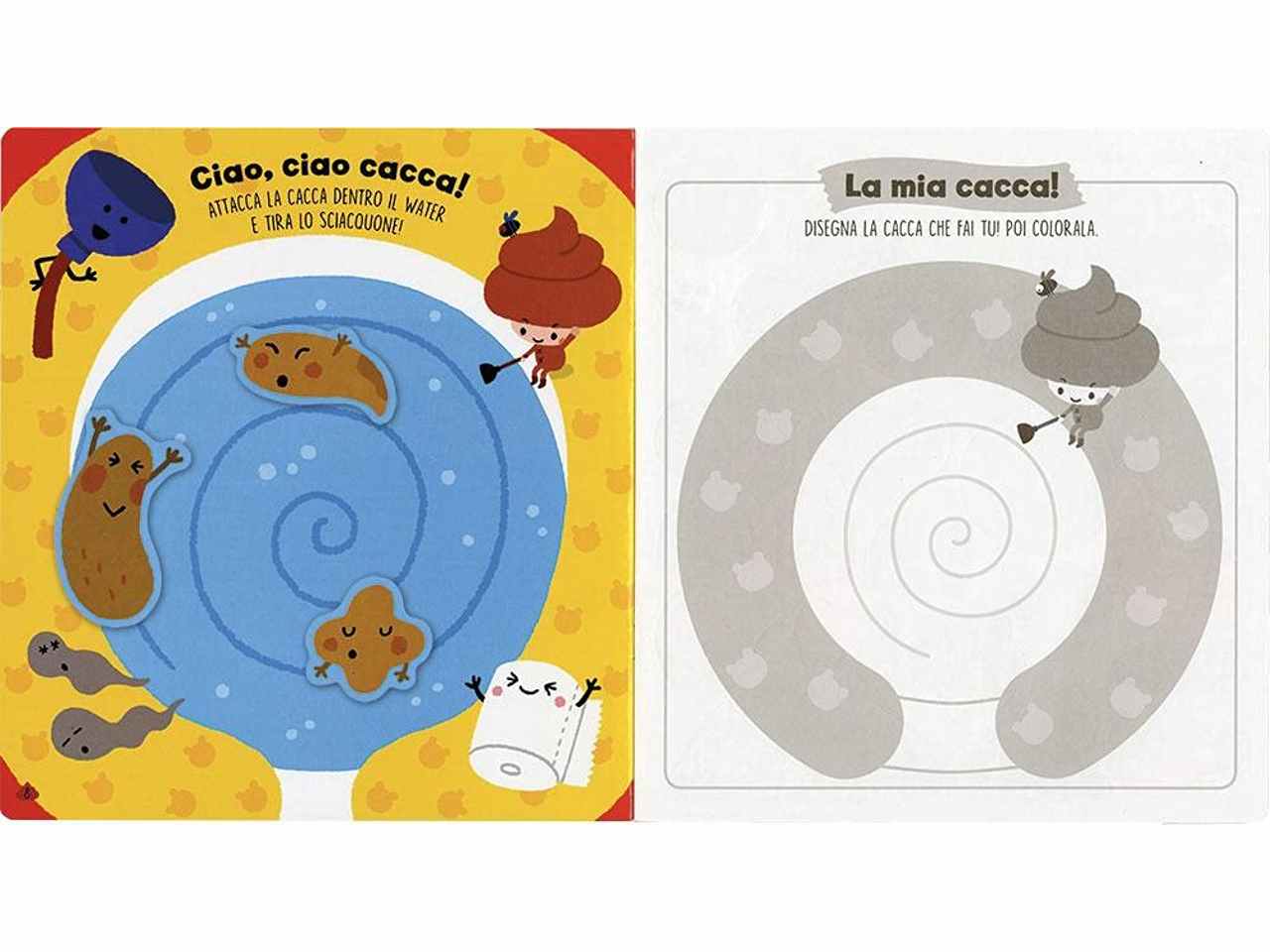 libro attacca colora impara