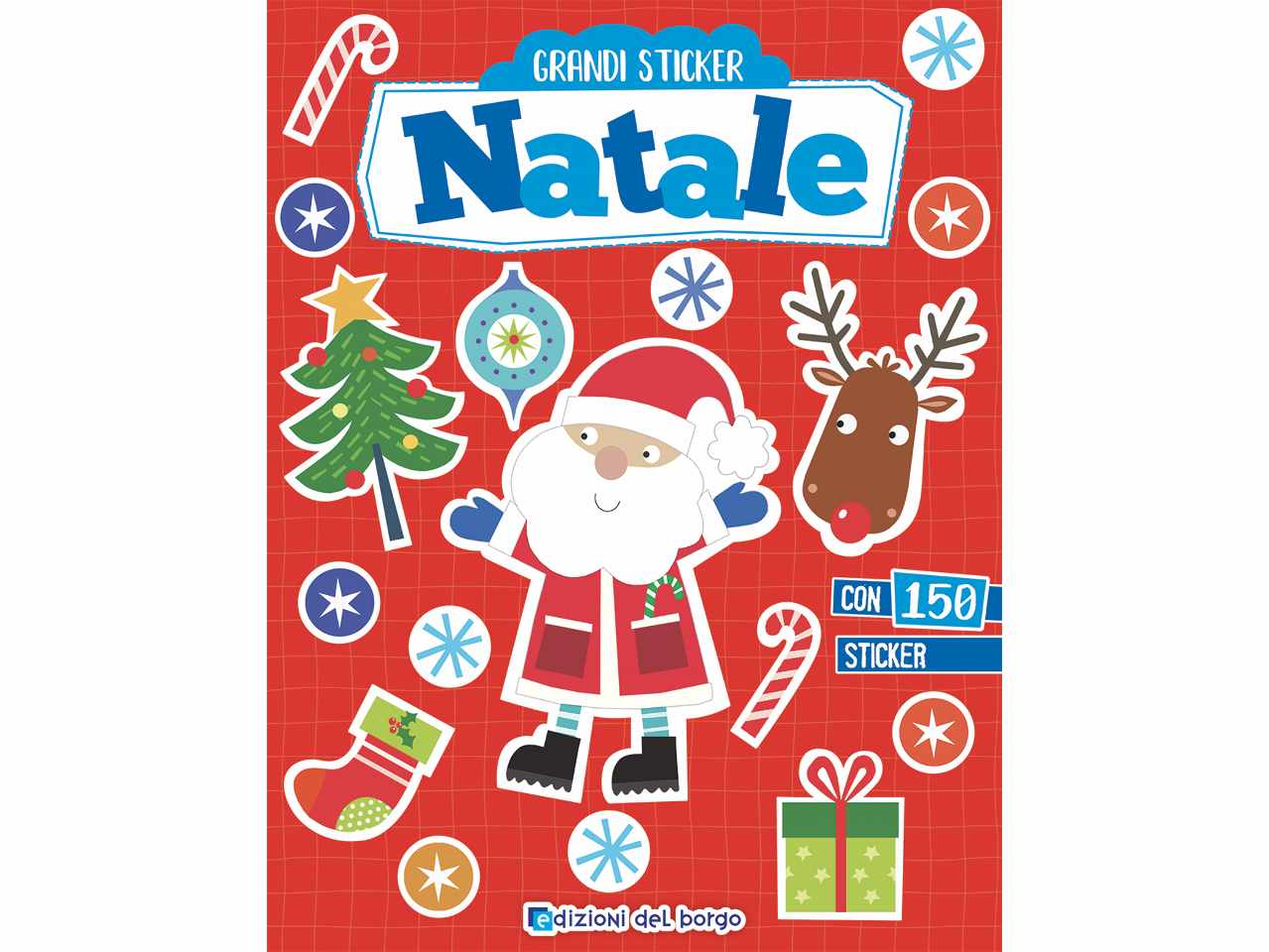 Libro grandi stickers natale