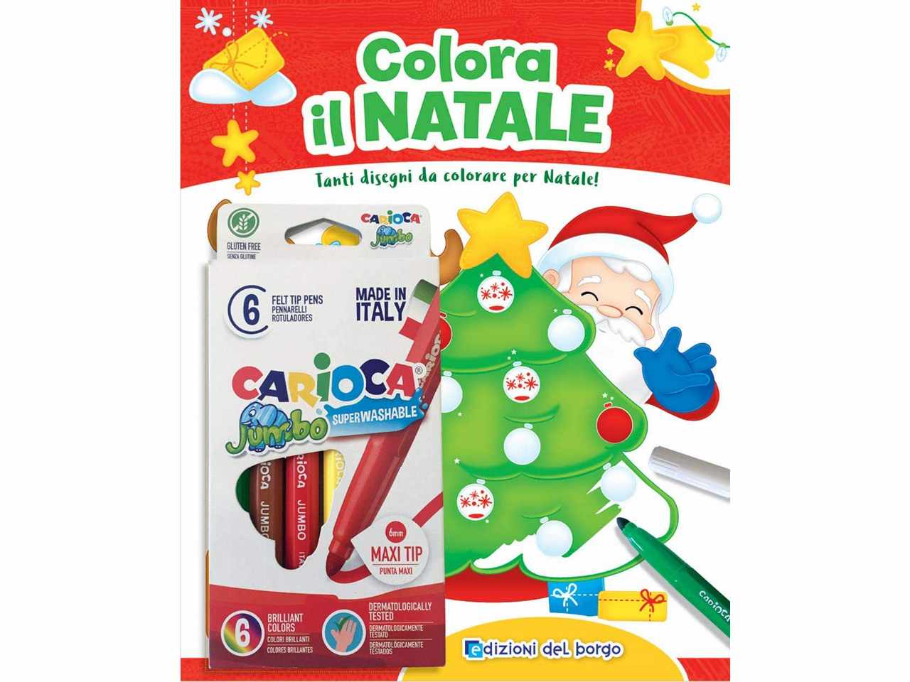 Libro colora il natale