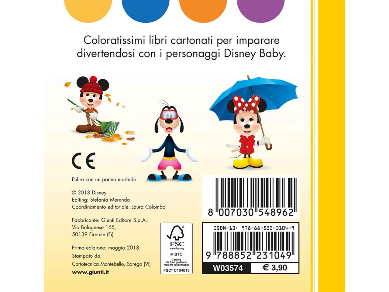 Libro mi vesto cosi'baby librottini