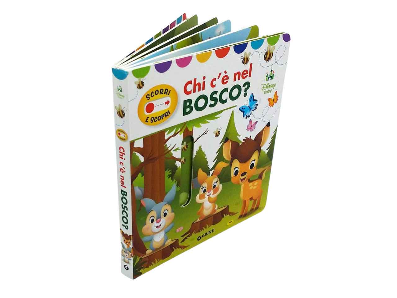 Libro giochiamo bosco scorri e scopri