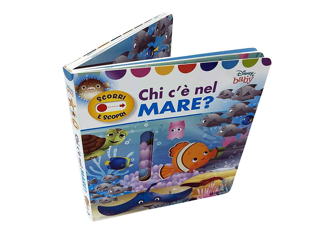 Libro chi c'e' nel mare? scorri e scopri