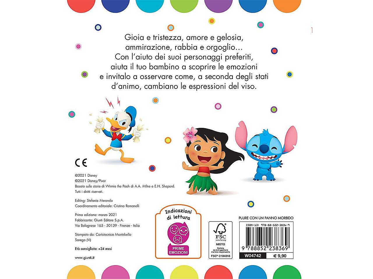 Libro prime emozioni baby scoperte