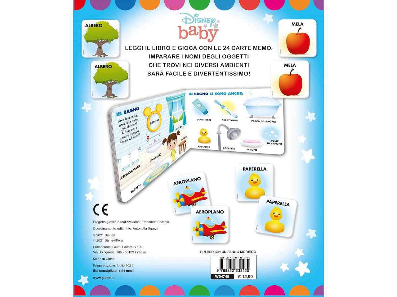 Libro prime parole +24 cards baby