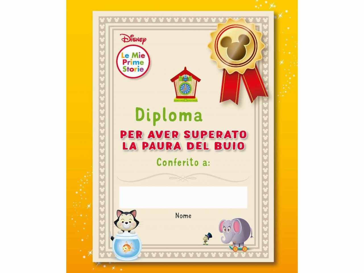 Libro walt disney mie prime storie pinocchio ha paura del buio