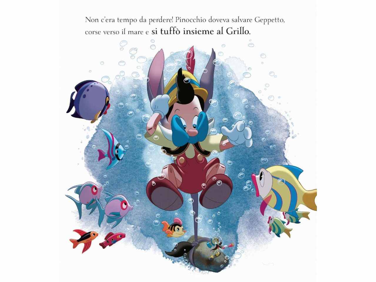 Libro di pinocchio grandi illustrati