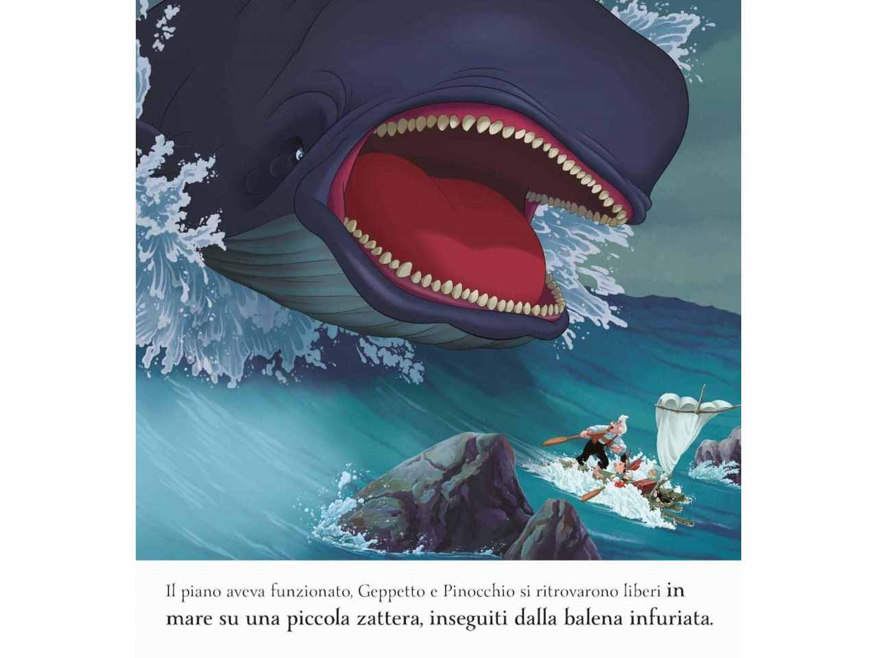 Libro di pinocchio grandi illustrati