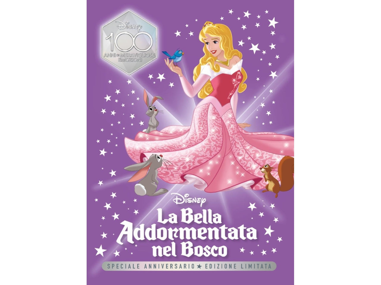 Libro walt disney fiabe collection d100 bella addormentata speciale ann d100