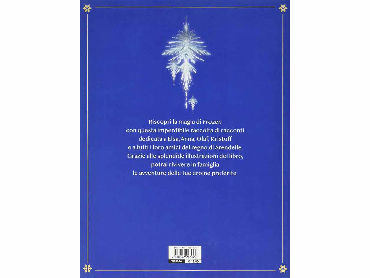 Libro frozen racconti di ghiaccio