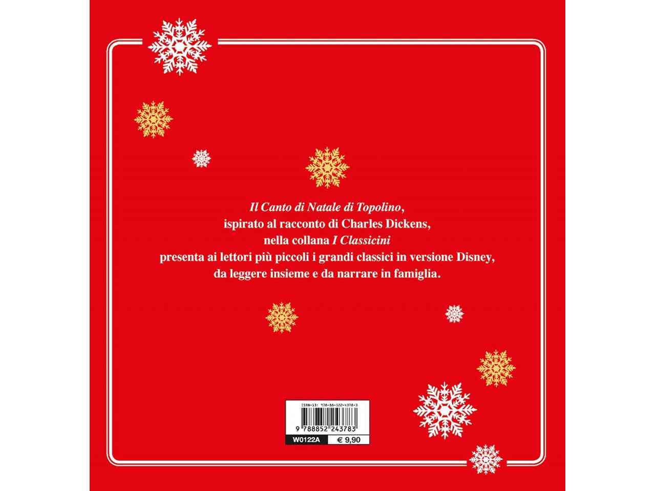 Libro walt disney classicini disney il canto di natale di topolino