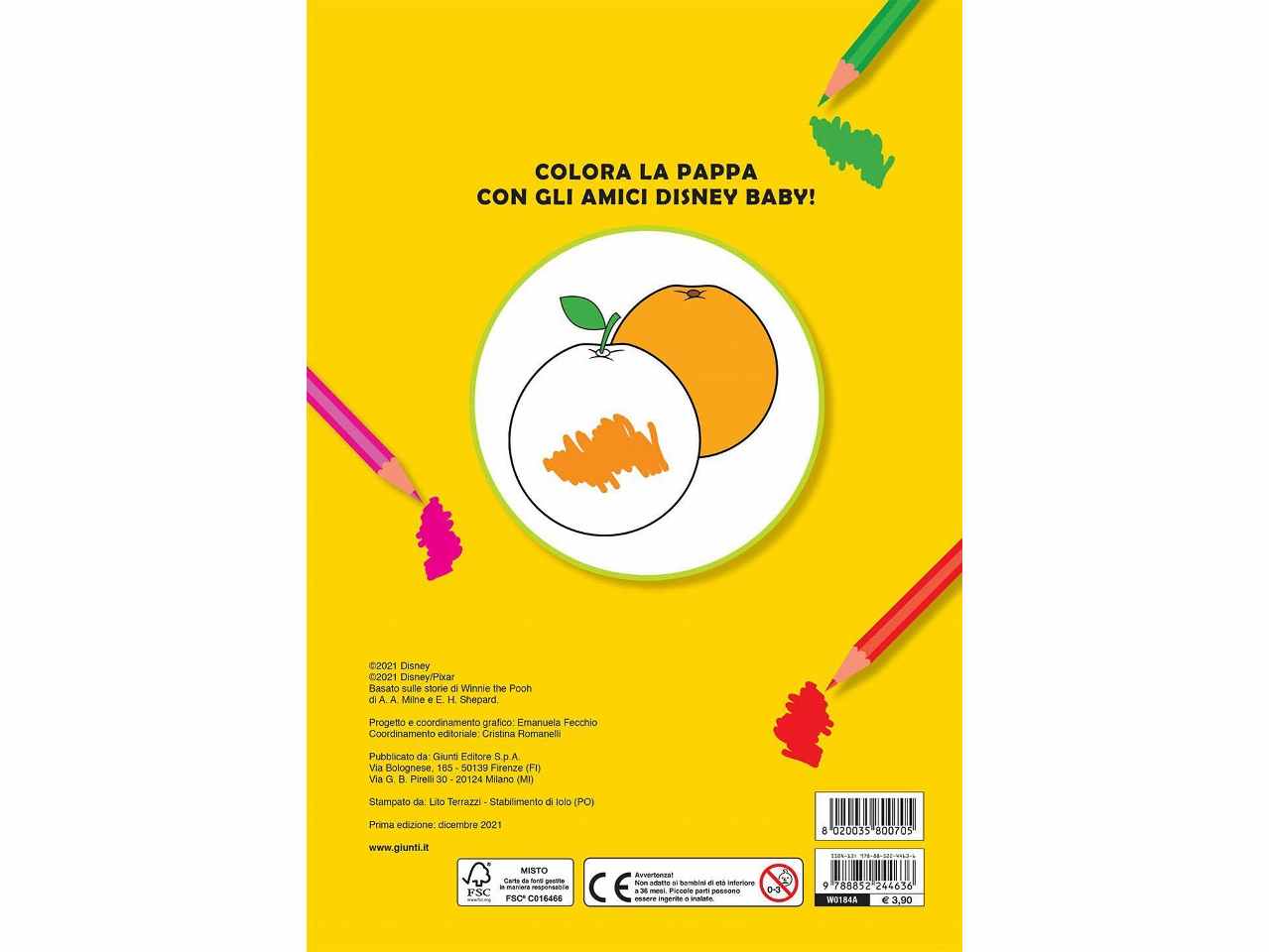 Libro la pappa disney primo album