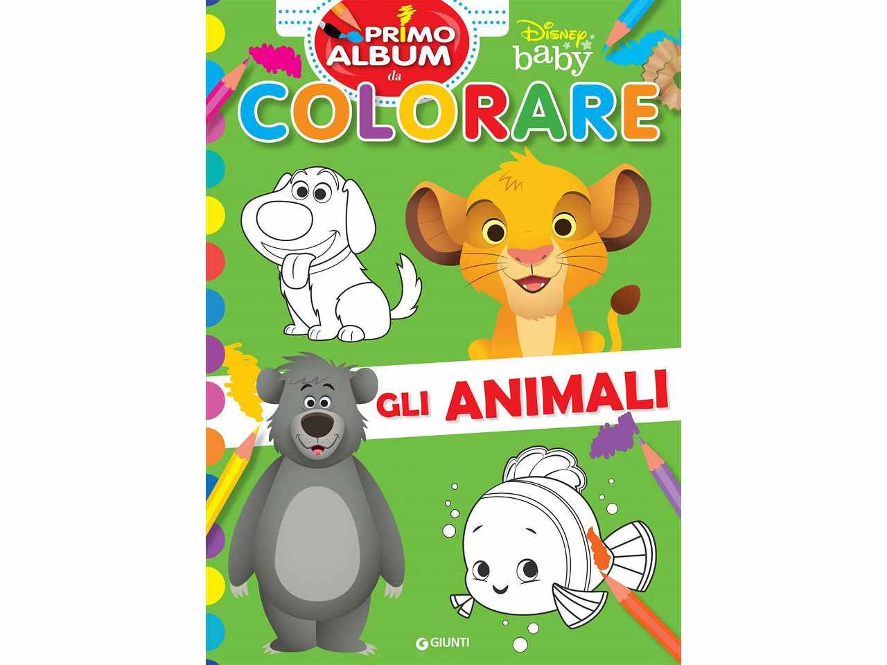 Libro animali disney primo album