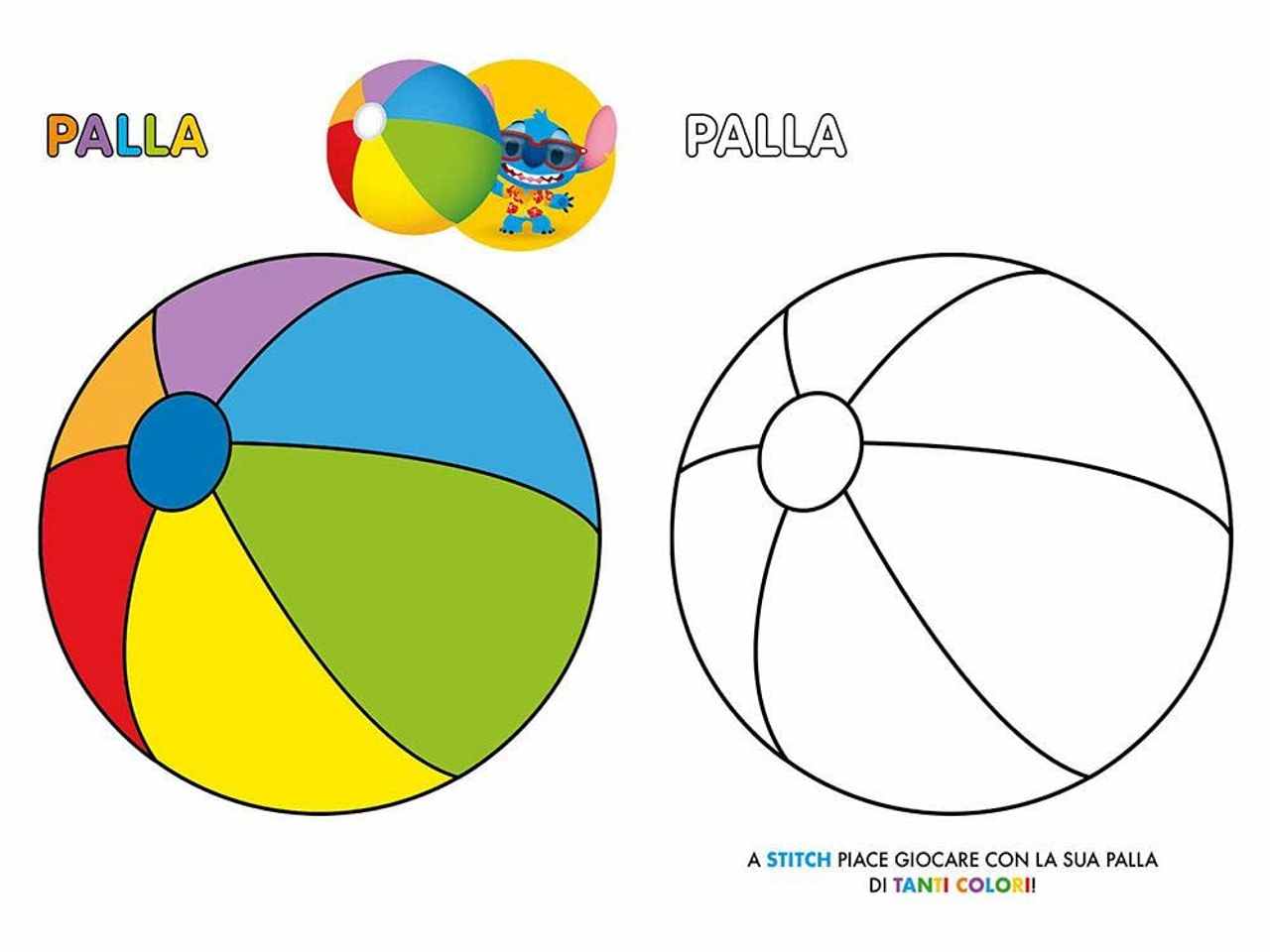 Libro colori disney baby primo album