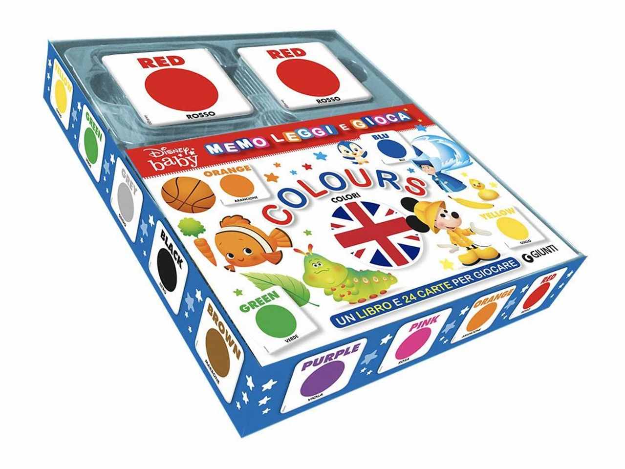 libro colours baby memo book inglese