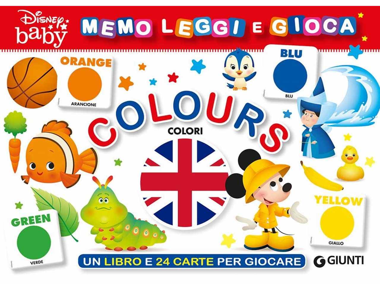 libro colours baby memo book inglese