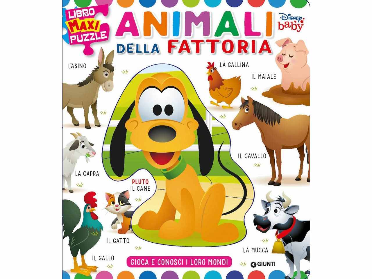 Libro fattoria baby libro maxi puzzle