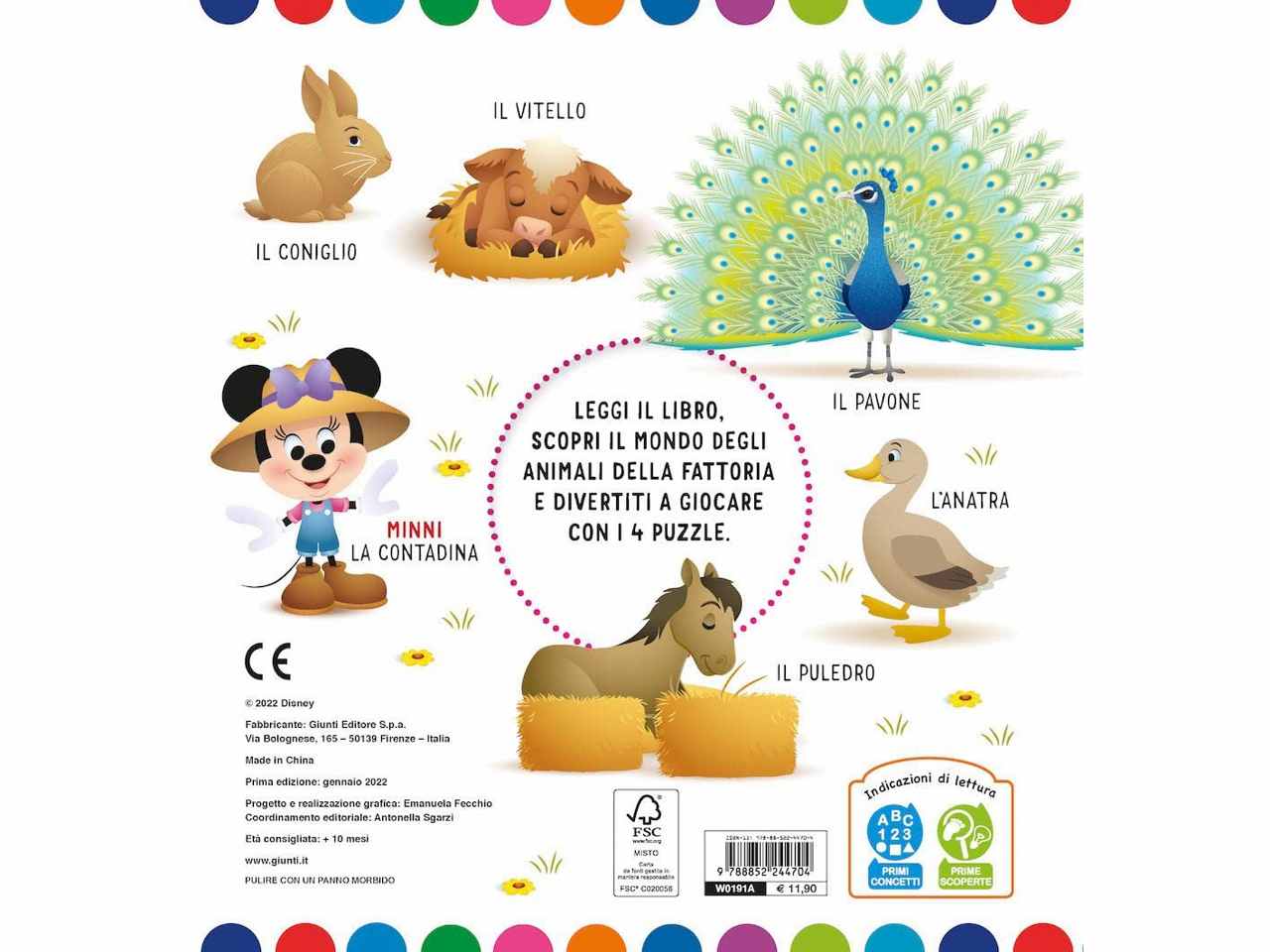Libro fattoria baby libro maxi puzzle