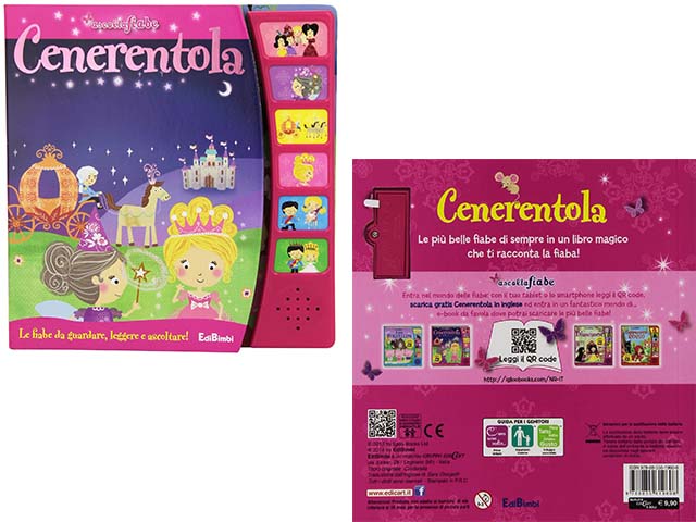 libro sonoro lisciani prime scoperte... in cucina, metodo montessori, un libro cartonato per imparare l'alfabeto 16 pagine