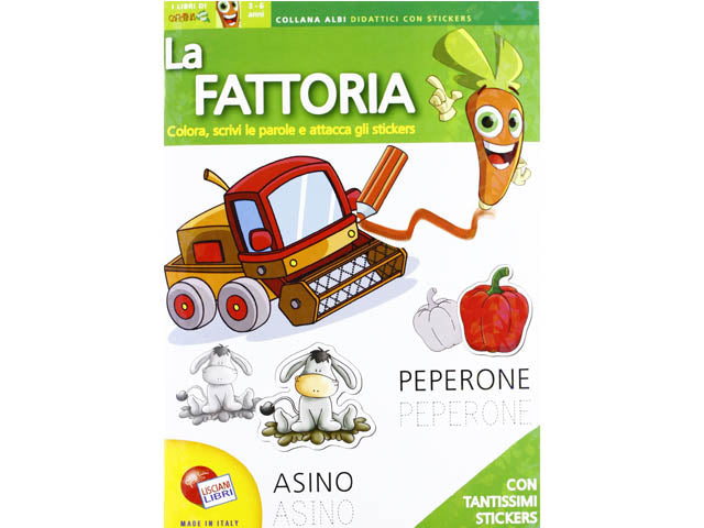 Libro albi didattici c/stickers