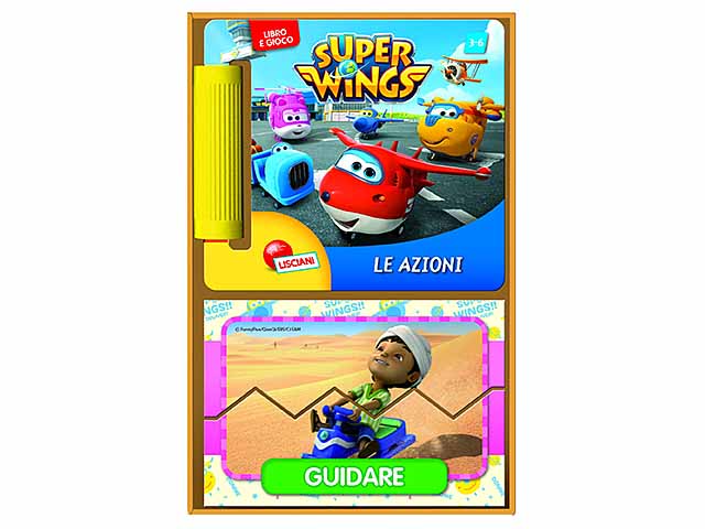 Librogioco super wings le azioni