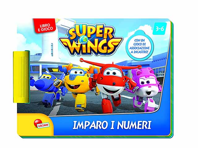 Librogioco super wings i numeri