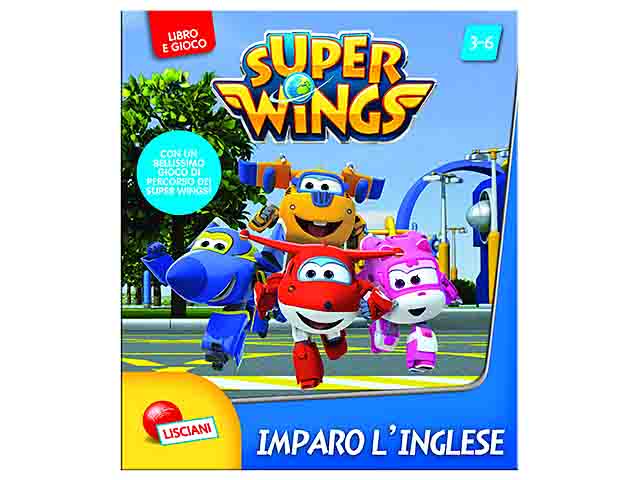 Librogioco super wings l'inglese 09054