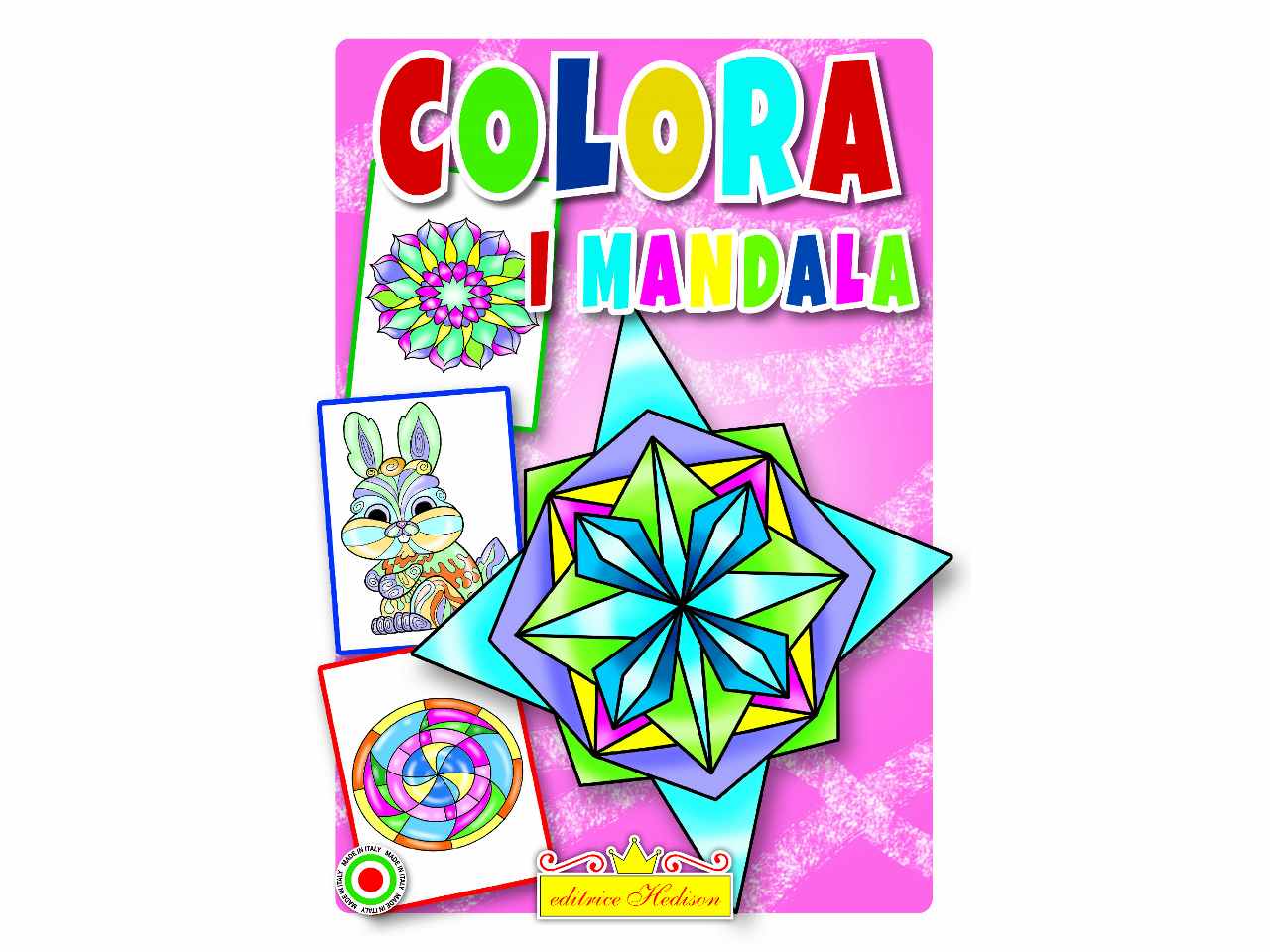 libro colora i mandala