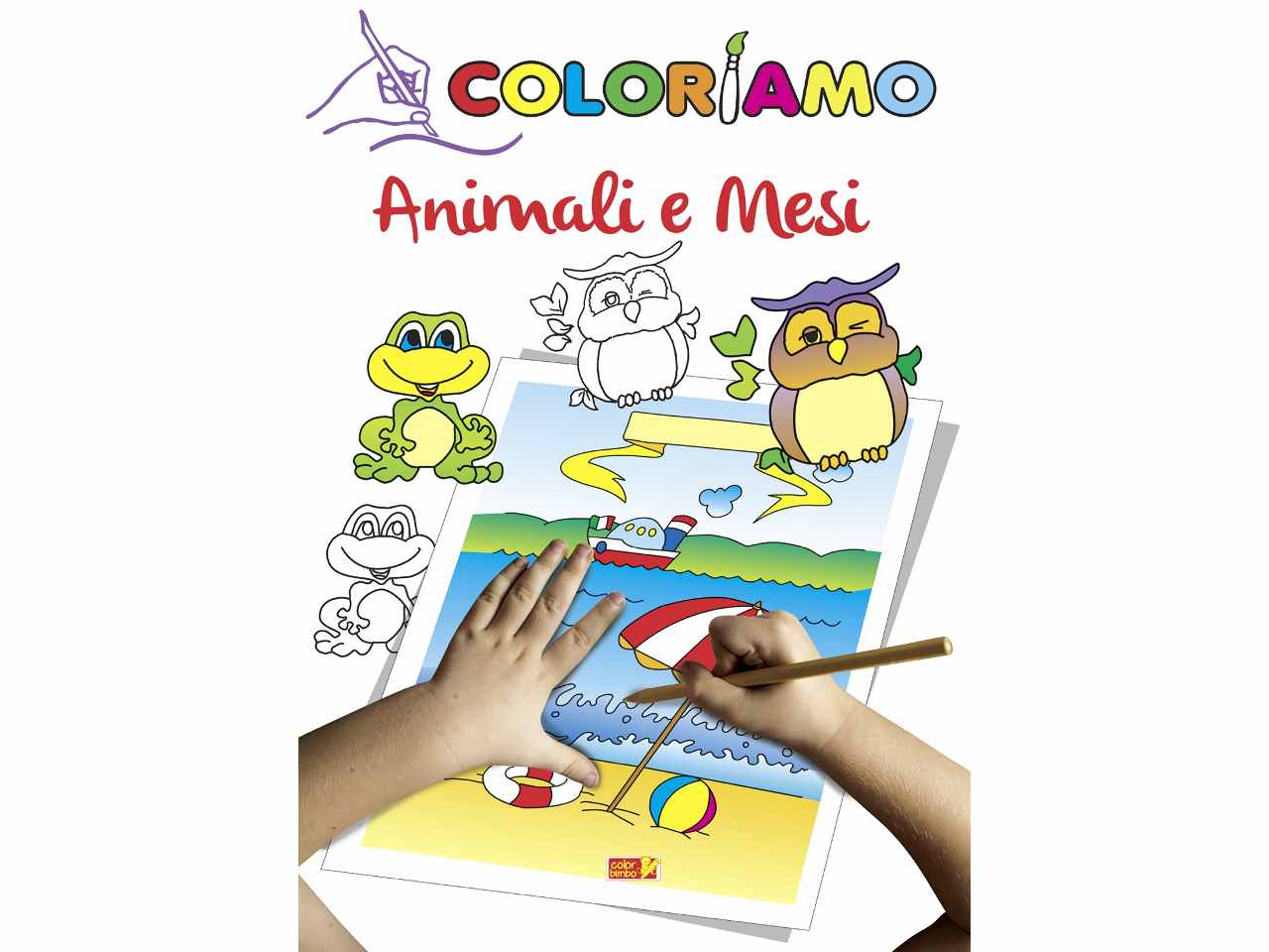 Libro da colorare oro