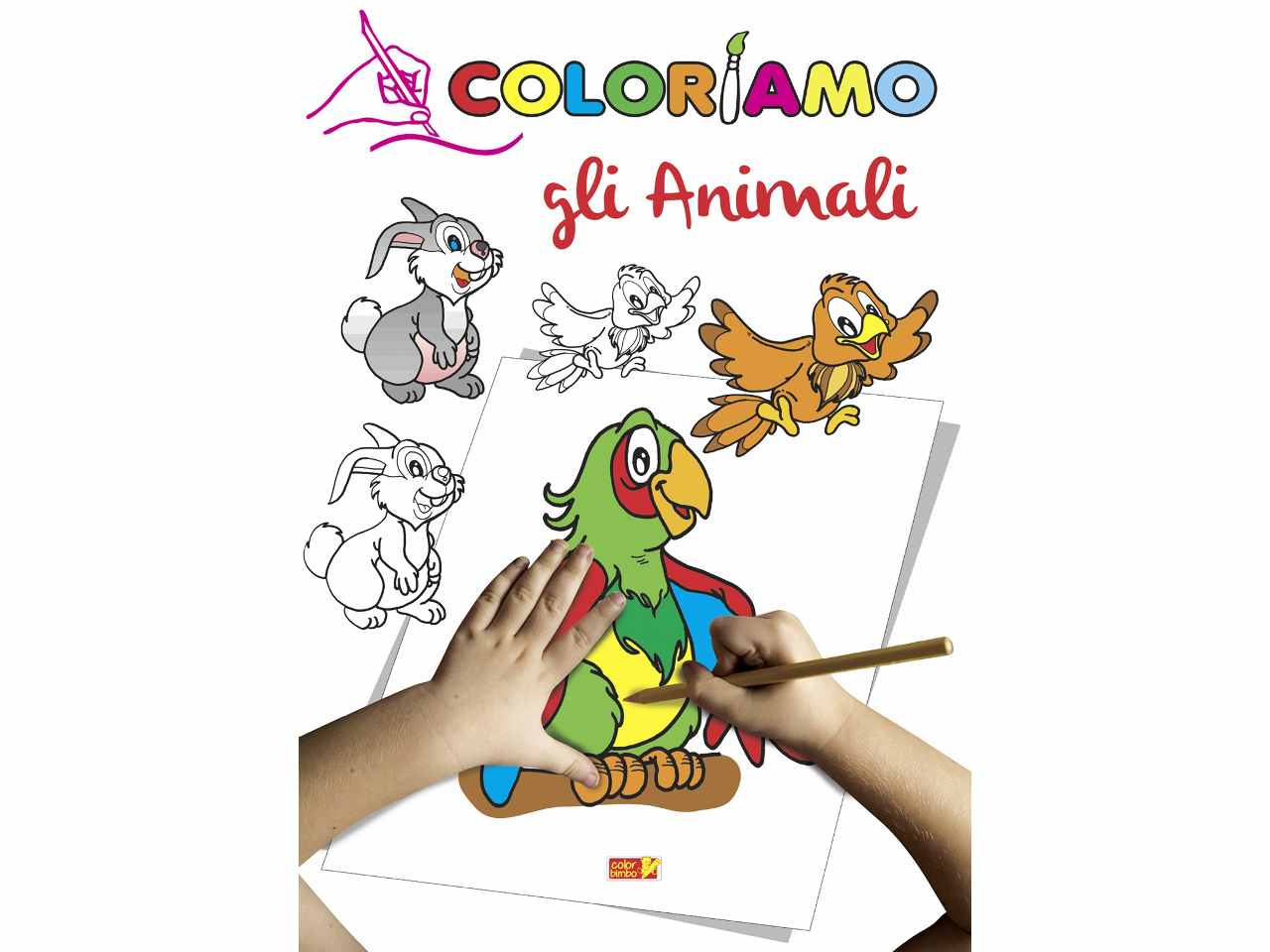 Libro da colorare oro