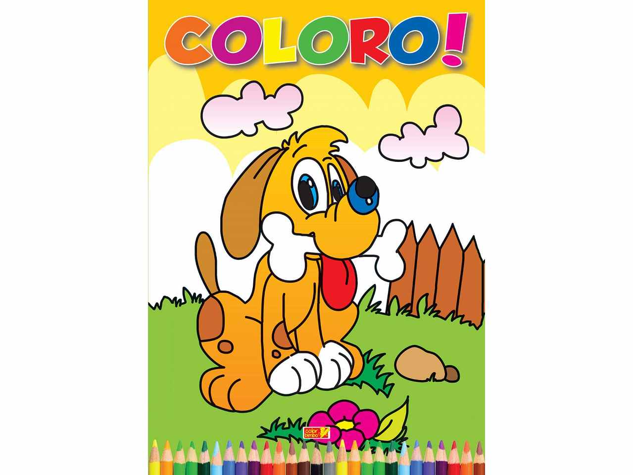 Libro da colorare oro