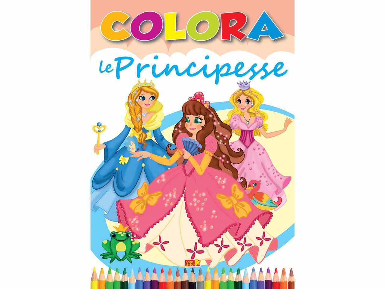Libro da colorare Principesse