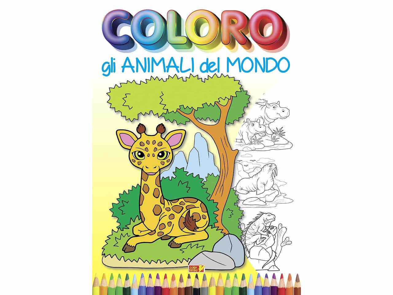 Libro da colorare oro