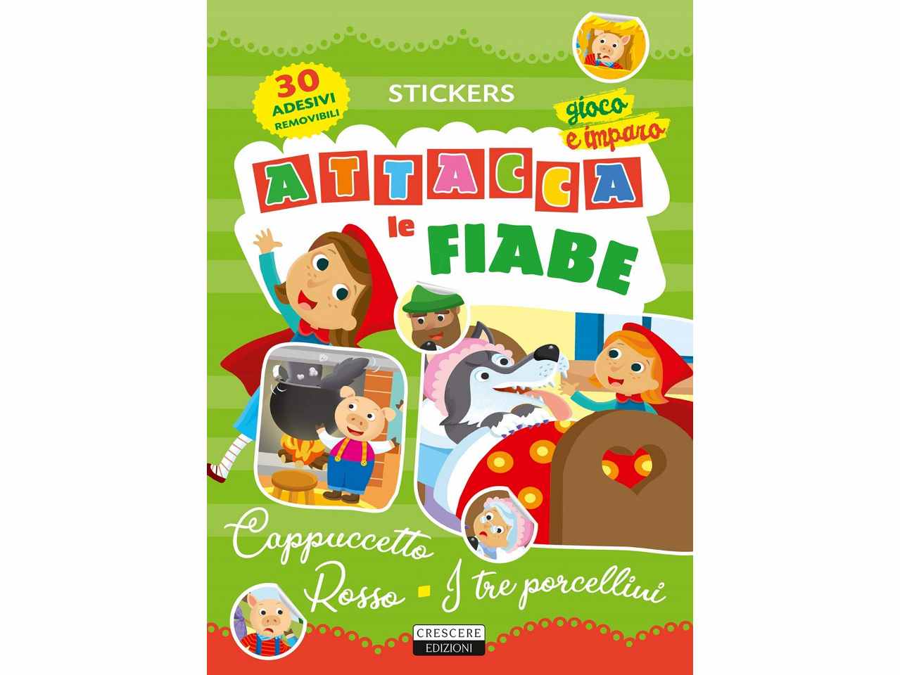 Libro con stickers